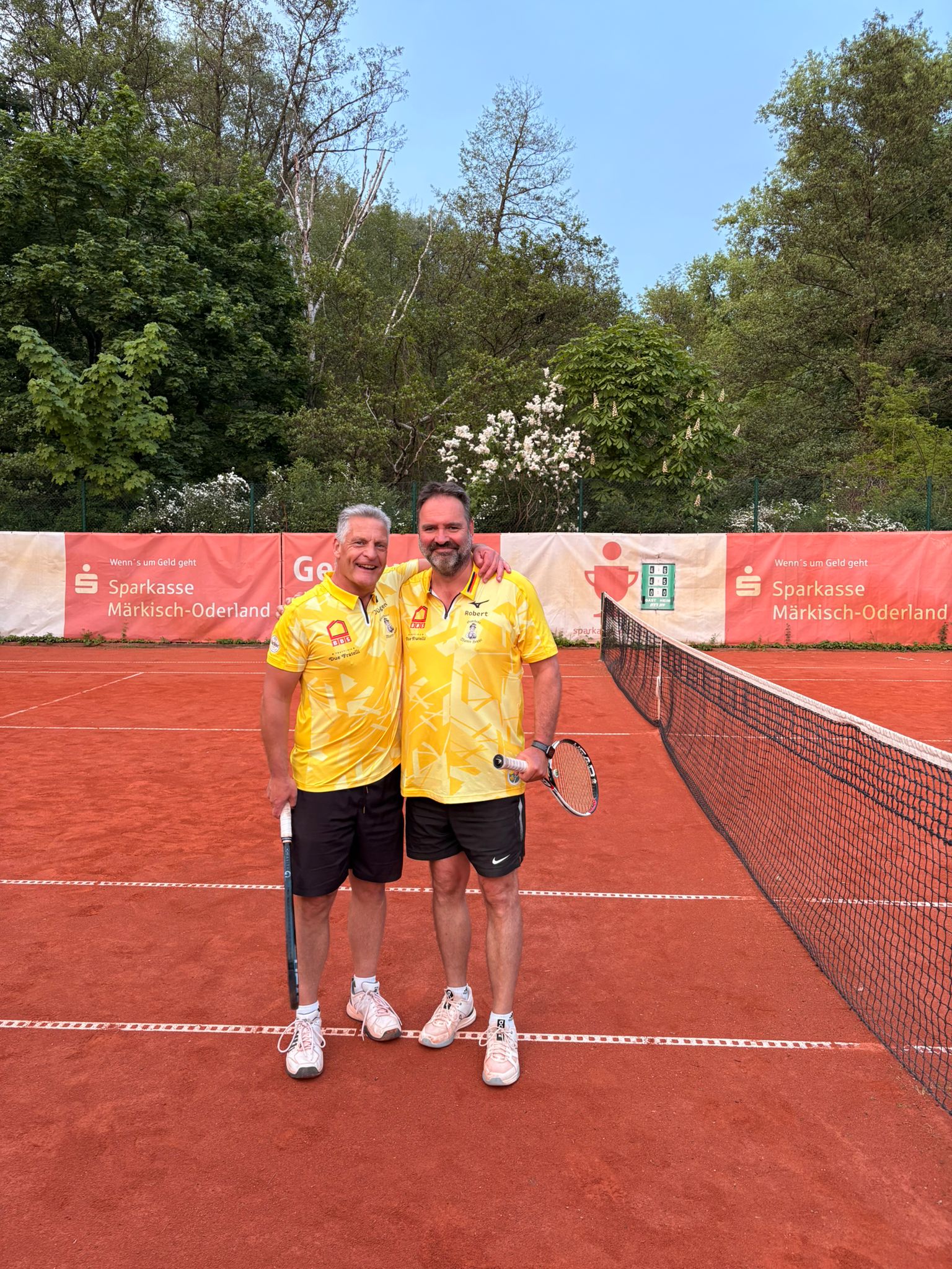 Insgesamt verloren, Doppel gewonnen - Jürgen und Robert
