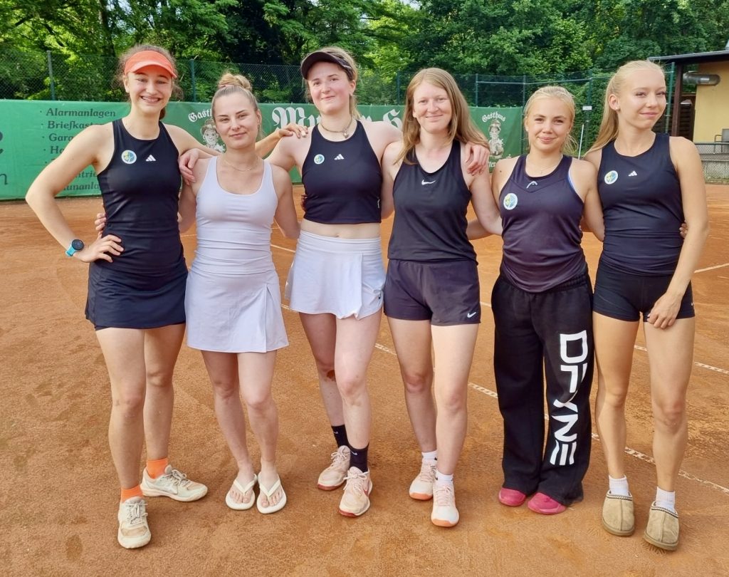 1. Damen des NTC93 nach dem beeindruckenden Punktspielsieg am 06.06.2026.